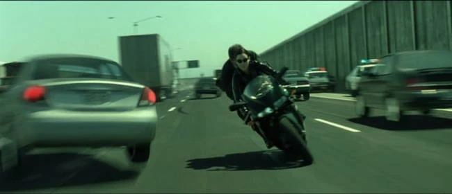 Scene from The Matrix Reloaded
